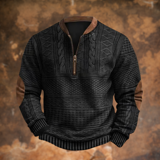 Koelman – Gebreide Trui met Ritsdetail