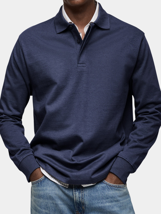 KOELMAN | LUXE POLO MET LANGE MOUWEN