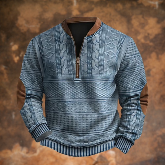 Koelman – Gebreide Trui met Ritsdetail