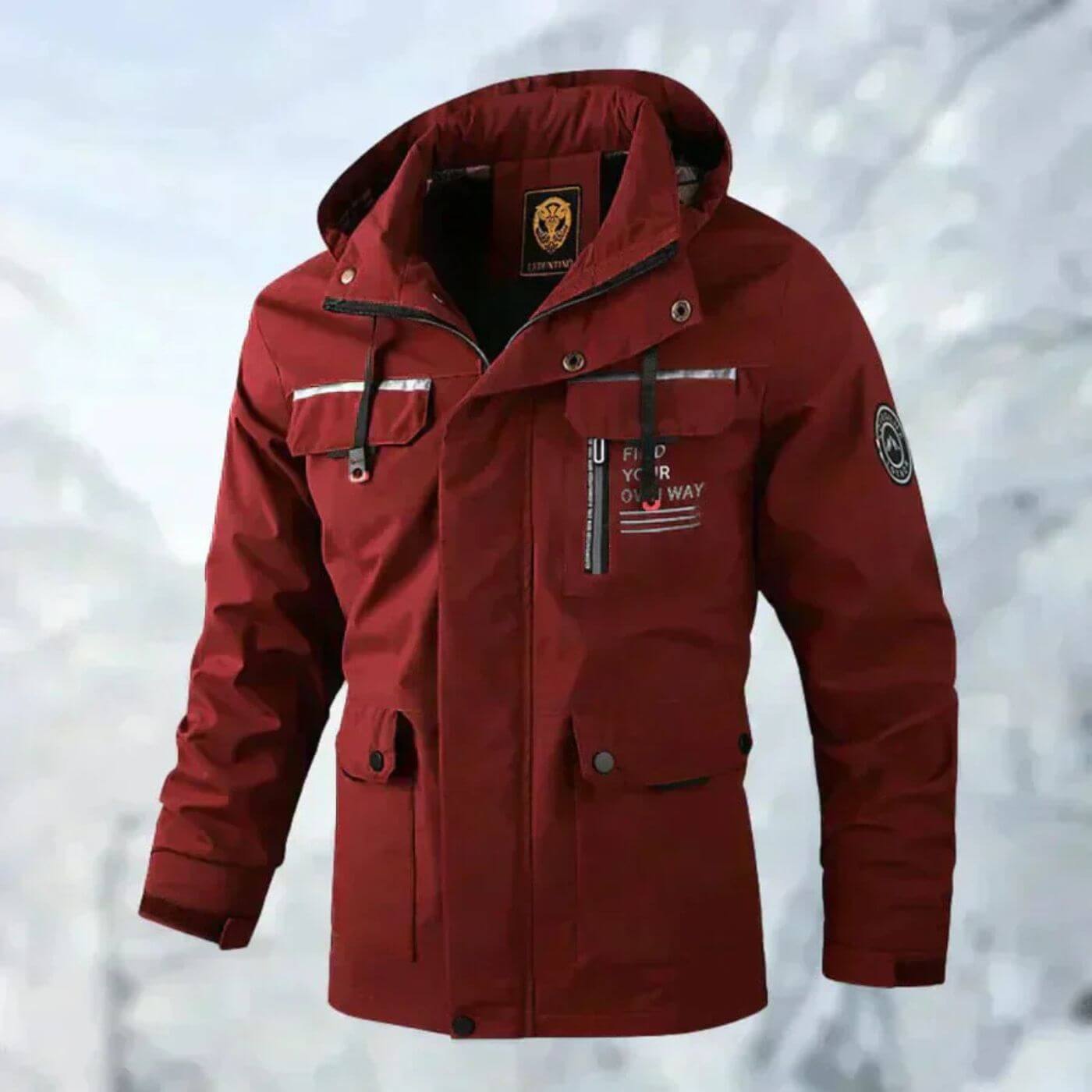 FYOW™ | Waterdichte Heren Buitenjas voor de Herfst & Winter